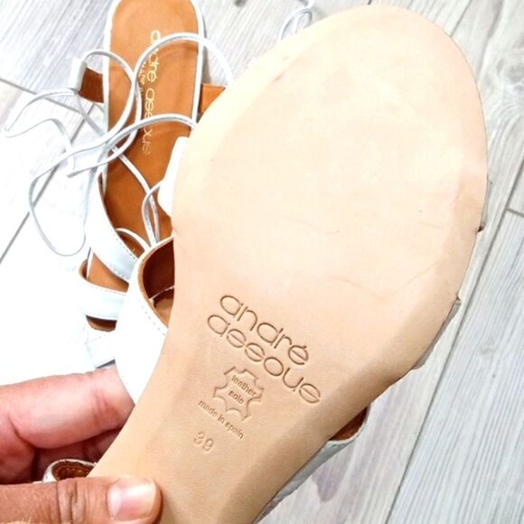 (43-3502) Andre Assous Women's Maggie Espadrille Wedge Sandals Sz 39 (8.5) - Picture 10 of 11